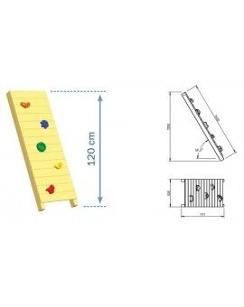 Parede de escalada MASGAMES WALL