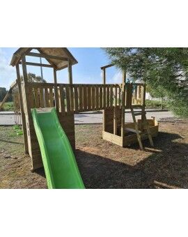 Ponte de madeira MASGAMES Madison para unir dois parques infantis