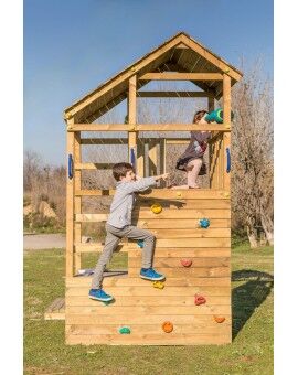 Parque infantil Masgames TEIDE XL com escada de macaco