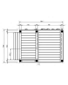 Parque infantil Masgames TEIDE XL com escada de macaco