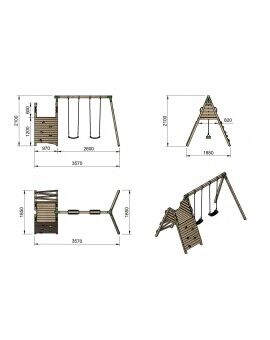 Parque infantil Masgames SIBERIA AVENTURA L