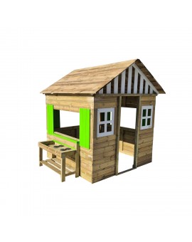 Casinha de madeira Masgames LOLLIPOP XXL Horeca + Kitchenette