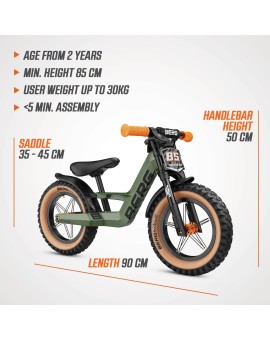 BERG Biky Trail Green Handbrake