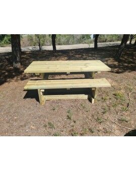 Mesa de piquenique MASGAMES CALELLA com bancos independente