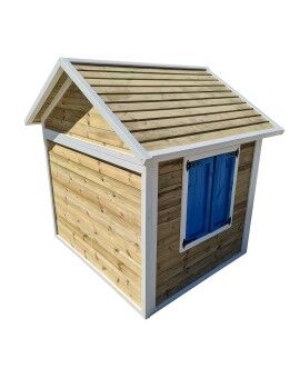 Casinha infantil de madeira em painéis Masgames VISBY