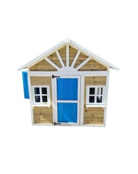 Casinha infantil de madeira em painéis Masgames VISBY