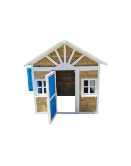 Casinha infantil de madeira em painéis Masgames VISBY