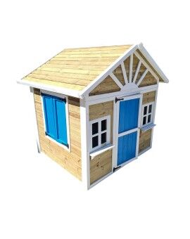 Casinha infantil de madeira em painéis Masgames VISBY