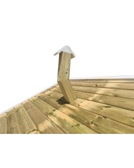 Casinha infantil de madeira em painéis Masgames FADA