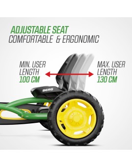 Carro de pedais BERG Buddy John Deere