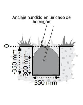 Kit para fazer um baloiço com cantos rectos e redondos