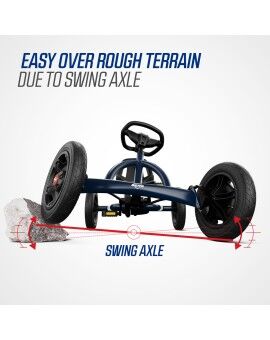 Carro de pedais BERG Buddy Classic Blue