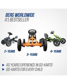 Carro de pedais BERG Buddy Classic Blue