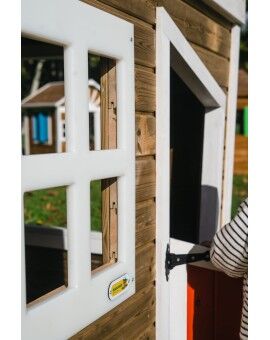 Casinha infantil de madeira em painéis Masgames FADA