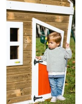 Casinha infantil de madeira em painéis Masgames FADA